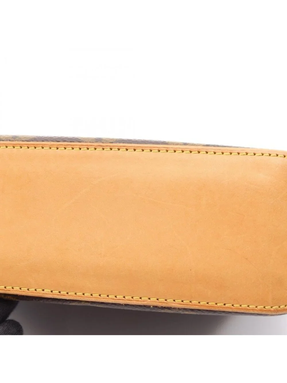 Louis Vuitton Shoulder Bag Trotteur Canvas Leather